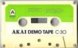 Unknown Artist - Akai Demo Tape, Caseta audio