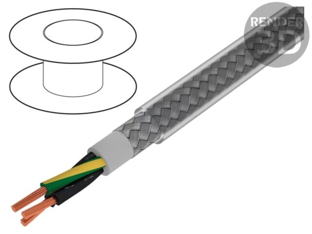 Cablu Pro-Met 3G1mm2 ecranat PVC - ALPHA WIRE