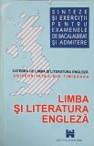 SINTEZE SI EXERCITII DE LIMBA SI LITERATURA ENGLEZA PENTRU EXAMENELE DE BACALAUREAT SI ADMITERE-COLECTIV-339869