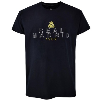 Real Madrid tricou de bărbați No111 Text black - L foto