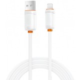 Cablu Date si Incarcare USB-A - Lightning XO Design NB302, 18W, 1m, Alb
