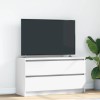 VidaXL Dulap TV alb 100x35x54 cm lemn prelucrat 861805
