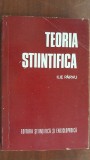 Teoria stiintifica- Ilie Parvu