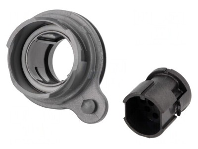 Conector circular soclu tată 10 PIN fără contacte UL94V-0 foto