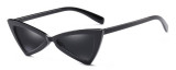 Ochelari de soare dama Butterfly Cat eye G. Hadid - Negru