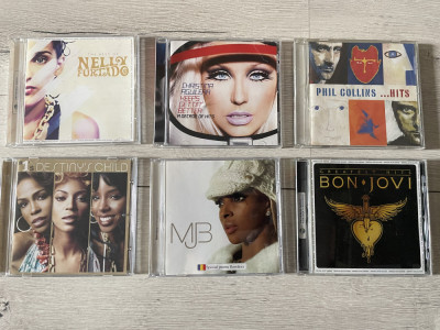 CD-uri muzica straina BEST of : Aguilera,Furtado,Collins,Bon Jovi,Destiny Child foto