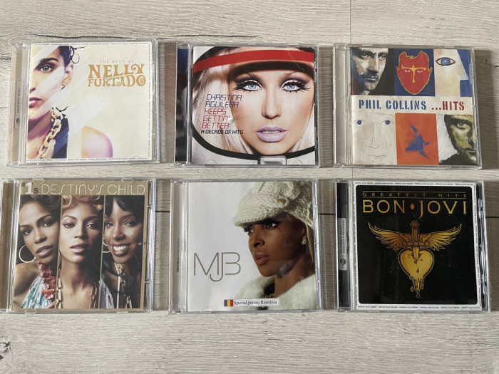 CD-uri muzica straina BEST of : Aguilera,Furtado,Collins,Bon Jovi,Destiny Child