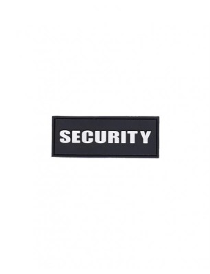 Patch PVC SECURITY 3D PATCH Mil-Tec Negru foto