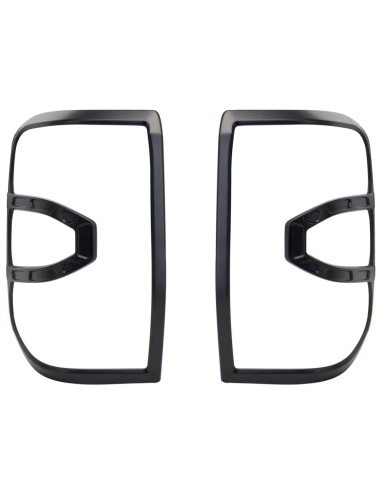 Ornamente negru mat lampi spate Ford Ranger T9 Sport, Wildtrak, XLT 2022-prezent