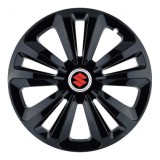 Set 4 Capace Roti Terra Negru R15, pentru Suzuki