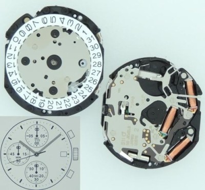 Mecanism Ceas Hattori VD57 foto