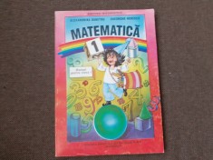 MATEMATICA MANUAL PENTRU CLASA A I A - ALEXANDRINA DUMITRU ,GHEORGHE HERESCU