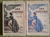 Ana Karenina, 2 volume, ilustratii, interbelic