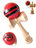 Cumpara ieftin Kendama profesionala, Bila din lemn, Samurai + Sticker pentru telefon, 55KD