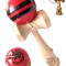 Kendama profesionala, Bila din lemn, Samurai + Sticker pentru telefon, 55KD