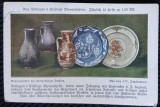 Carte postala, Obecte din ceramica, din secolul XIX