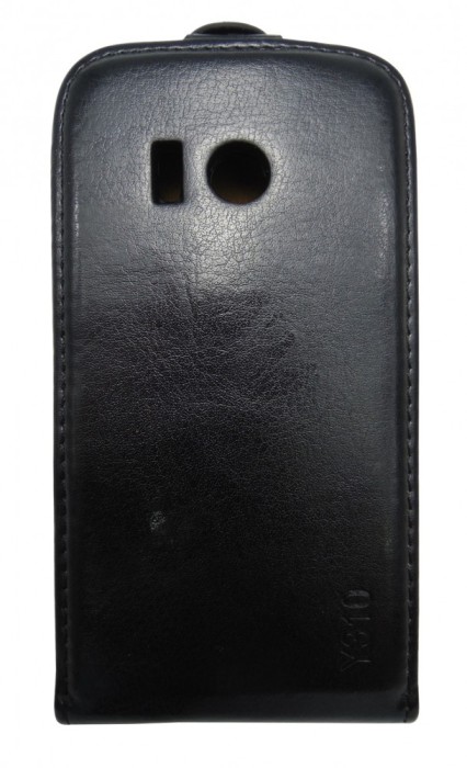 Husa flip neagra pentru Huawei Ascend Y310