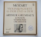 Mozart &ndash; Violinkonzerte G-Dur Und A-Dur - Arthur Grumiaux, disc vinil