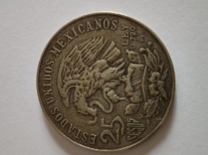 Moneda omagiala JOCURILE OLIMPICE CIUDAD DE MEXICO 1968 , 25 PESOS , SUPERBA