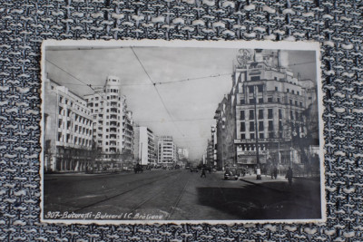 AKVDE19 - Carte postala - Vedere - Bucuresti - B-dul I. C. Bratianu foto