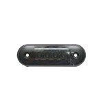 Lampa gabarit laterala LED slim rosie 12-24V, fumurie, 85x28x11 mm