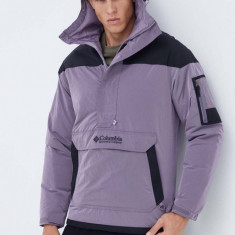 Columbia geaca barbati, culoarea violet, de tranzitie