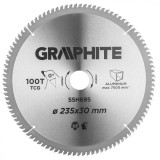 Disc circular cu varfuri HM 235x30mm, 100 dinti, pentru Aluminiu 55H695