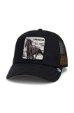 Goorin Bros șapcă Run Wild culoarea negru, cu imprimeu, 101-2117