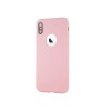 Husa Silicon Apple iPhone X Rose Gold, Protectie Socuri, Praf si Zgarieturi, Perfect Fit