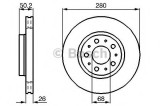 Disc frana VOLVO V70 I (LV) (1996 - 2000) BOSCH 0 986 478 603
