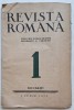 Revista Rom&acirc;nă nr. 1 &ndash; București 1924 &ndash; publicație interbelică rară