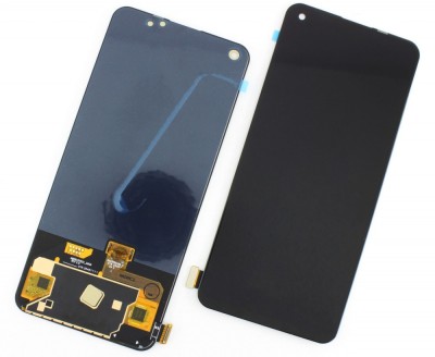 Display Oppo Reno6 5G OLED fara Rama Black Negru foto