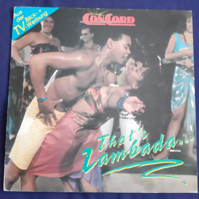 Concord - That&amp;#039;s Lambada _ vinyl,LP _ Baur Music, Elvetia, 1989 _ VG+ / VG+ foto