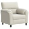 Set de canapea 2 pcs Crem Catifea - 3