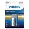 BATERIE ULTRA ALKALINE 9V BLISTER 1 BUC PHILI - PH-6LR61E1B/1