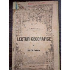 Lecturi Geografice, F. America de sud , I. Simionescu