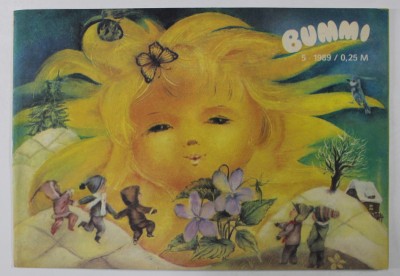 BUMMI , REVISTA PENTRU COPII IN LIMBA GERMANA , No. 5 , 1989 foto