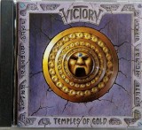 Victory (3) &lrm;&ndash; Temples Of Gold NM / NM cd hard rock, heavy metal Metronome, Germania, 1990