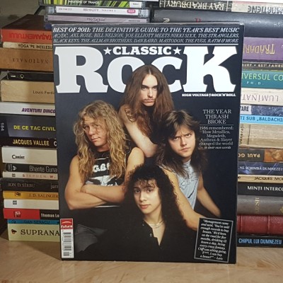 MAGAZINE / REVISTA CLASSIC ROCK , IANUARIE 2012 ( FARA CD ) * foto