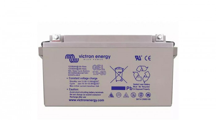 Baterie ciclică / solară Victron Energy 12V/60Ah GEL Deep Cycle