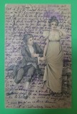 Felicitare circulație gara Periș anul 1907.