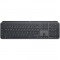 Tastatura Logitech 920-009415 MX Keys Iluminata White LED USB Layout US International Black