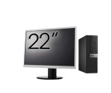 Pachet Calculator Second Hand DELL OptiPlex 7040 SFF, Intel Core i3-6100 3.70GHz, 8GB DDR4, 256GB SSD + Monitor 22&amp;quot; NewTechnology Media