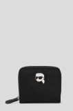 Karl Lagerfeld portofel IKON NYLON culoarea negru, A3W32102