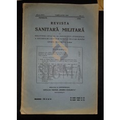 POTARCA I. (Doctor, Inspector Tehnic al Serviciului Sanitar al Armatei)