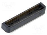 Conector SAMTEC PCB-PCB mamă PIN 100 0,5mm BTH aurit SMT 2A