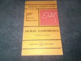 DUILIU ZAMFIRESCU - VIATA LA TARA TEXTE COMENTATE