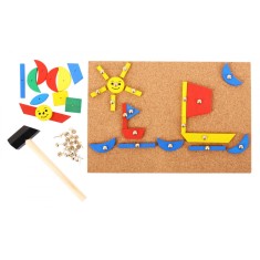 Set de creatie - Forme din lemn