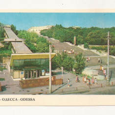 FA38-Carte Postala- UCRAINA - Odessa, Potemkin Stairs and funicular, necirculat