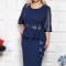 Rochie eleganta Abstract NaviMarimea